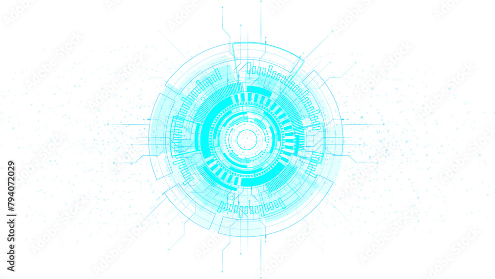 Poster abstract technology background hi-tech communication concept futuristic digital innovation backgroun