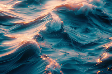 a mesmerizing abstract background of waves