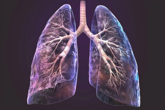Computer Generated Image of the Lungs