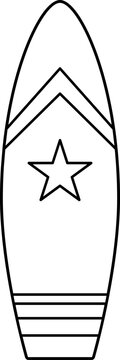 recommend clip art: surfboard outline vector.   
                    surfboard black line svg.   
                    surfboard coloring page.   