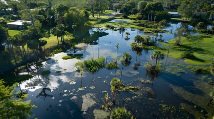 Wetland A Community's Shield Against Hurricanes and Floods