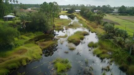 Wetland A Natural Hurricane Defense in Climate Resilience Planning