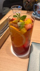 Fruit juice Chofu Tokyo Japan March 2024 