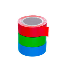 Insulating Tape isolated on white.