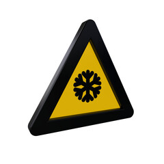 Information Sign 3D model and render