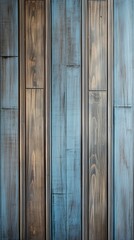 b'Blue and brown wooden wall background'