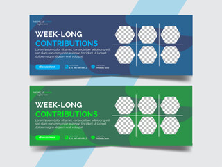 medical Facebook cover design.