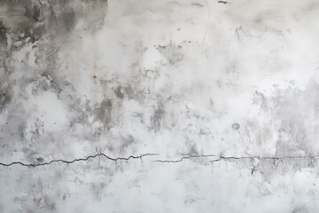 b'Cracked and Weathered White Concrete Wall Texture'