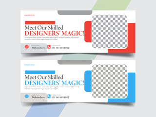 New creative solution Facebook cover design.