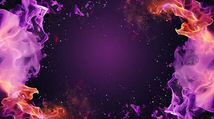 Abstract Background with Vibrant Colors and Dynamic Shapes