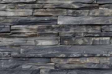 Black Stone Wall Texture