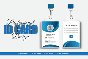 I will design id cards lanyards and identity cards
