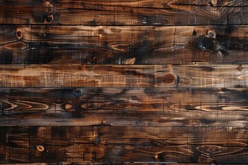 Rustic Burnt Wooden Texture