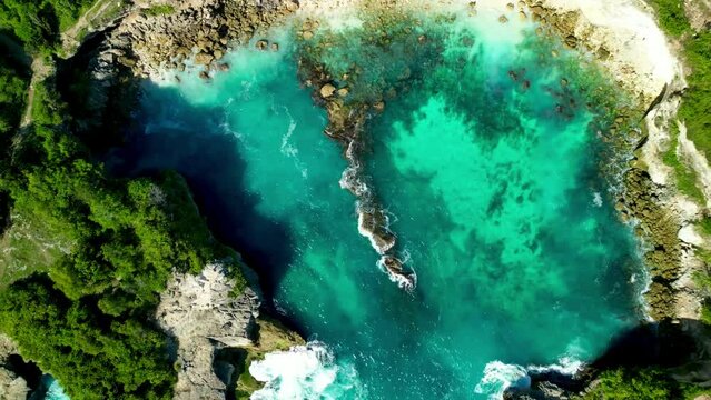 Die Blaue Lagune auf Nusa Lembongan, Indonesien
