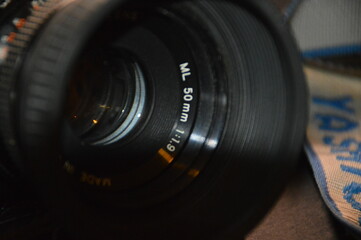 Obbiettivo 50mm reflex analogica