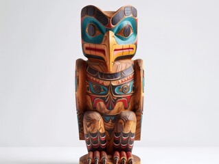 Native American Totem Pole Carving
