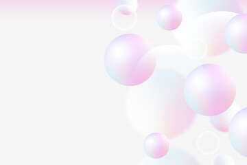 Abstract geometric background gradient soft light pastel bokeh for Graphic Business background hitech technology digital design illustration web template background backdrop desktop wallpaper bubbles