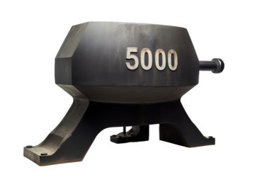 5000 weight on white background
