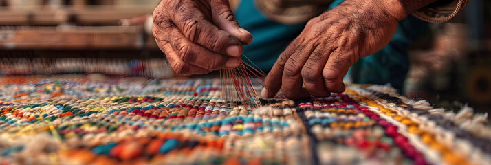 Intricate Rug Weaving: Preserving the Art of Traditional Loom Crafting