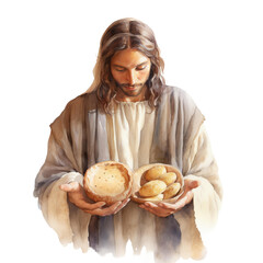 person holding a loaf of bread