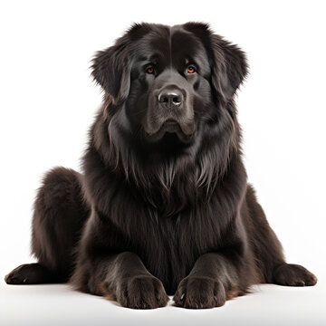 recommend clip art: clipart newfoundland breede dog sitting сreated with Generative Ai