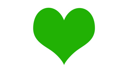 Hearts flat icons.Silhouette of Red heart on white background,I love you symbol.Love and romance sign