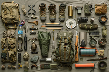 Essential Camping Gear and Equipment for Outdoor Enthusiast - Detailing Survival Tools and Utilities