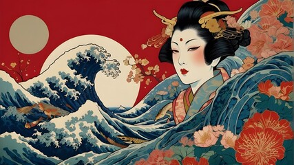 Fototapeta premium person with a bouquet of flowers