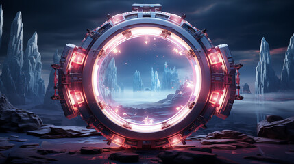 future technology alien warp drive