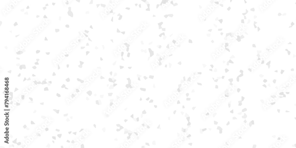 Poster abstract design with white paper texture background and terrazzo polished flooring stone pattern old