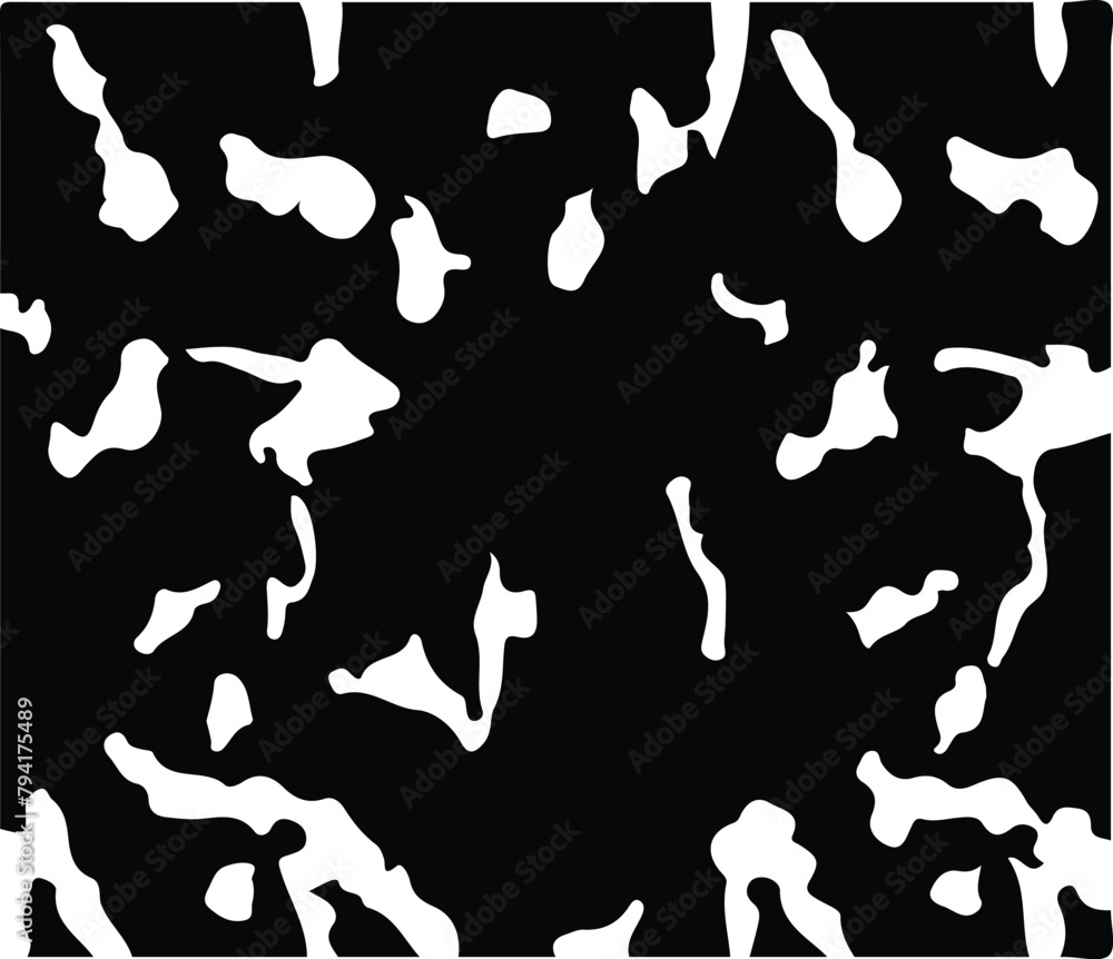Wall mural modern vector pattern with multicolor abstract shapes. colorful abstract background.