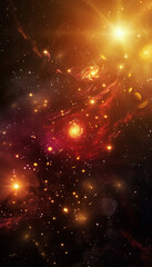 Fototapeta na wymiar Stellar Vista A Glimpse into the Universes Canvas