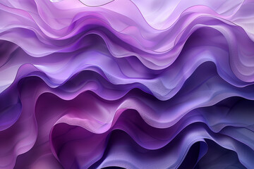 Obraz premium An understated background design with minimalist waves in soothing shades of lavender and lilac
