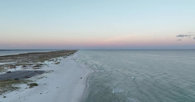 Beach Landscape Aerial Panoramic Views