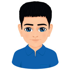 Portrait of charismatic young teenager