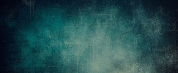 Fototapeta na wymiar abstract blue background with teal black vintage grunge background texture design with elegant antique paint on wall illustration for luxury paper, or web background templates, old background paint