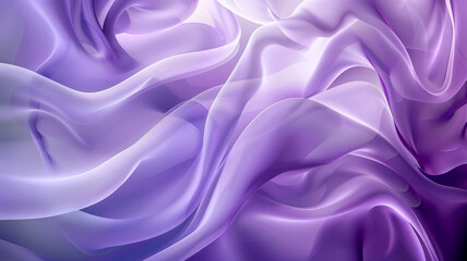 Obraz premium Vibrant Purple Waves, Abstract Background