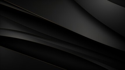 black abstract background paper shine and layer element for presentation design