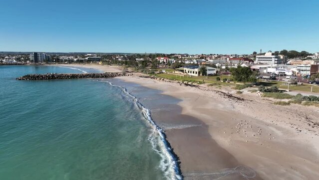 Aerial of Geraldton, Western Australia, Australia, Pacific
