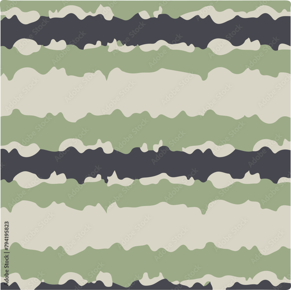 Wall mural modern vector pattern with multicolor abstract shapes. colorful abstract background.