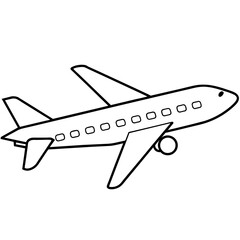 illustration of airplane