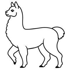 horse cartoon isolated on white