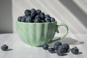 blueberries in a bowl