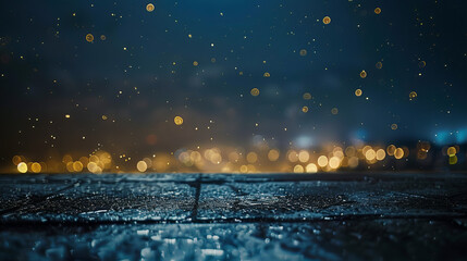 Captivating Blue and White Glitter and fire Sparkles on a Gradient Background - Ideal for Mystical Designs and Web Banners