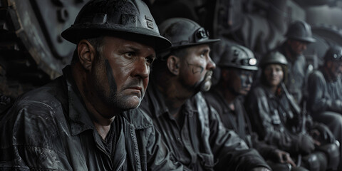 Coal Miners Day background