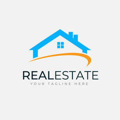 Real estate logo design template - Housing logo 