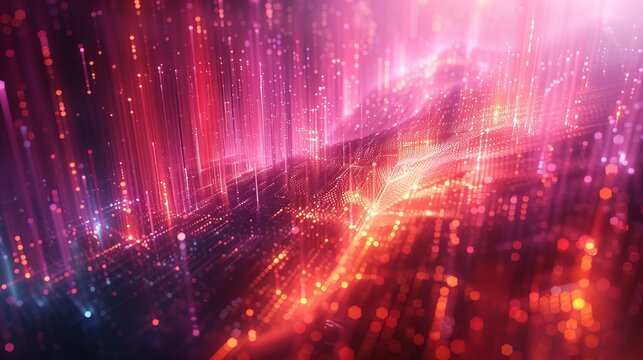 Beautifully color matrix abstract background.