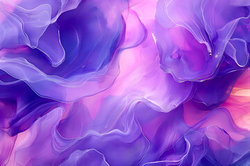 purple smoke, paint or ink in the water, liquid or fluid, motion wallpaper art