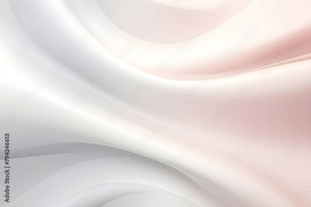 Poster soft satin texture flowing in gentle curves and folds.