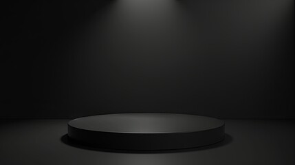 Luxurious Dark Elegance Product Prestige Platform